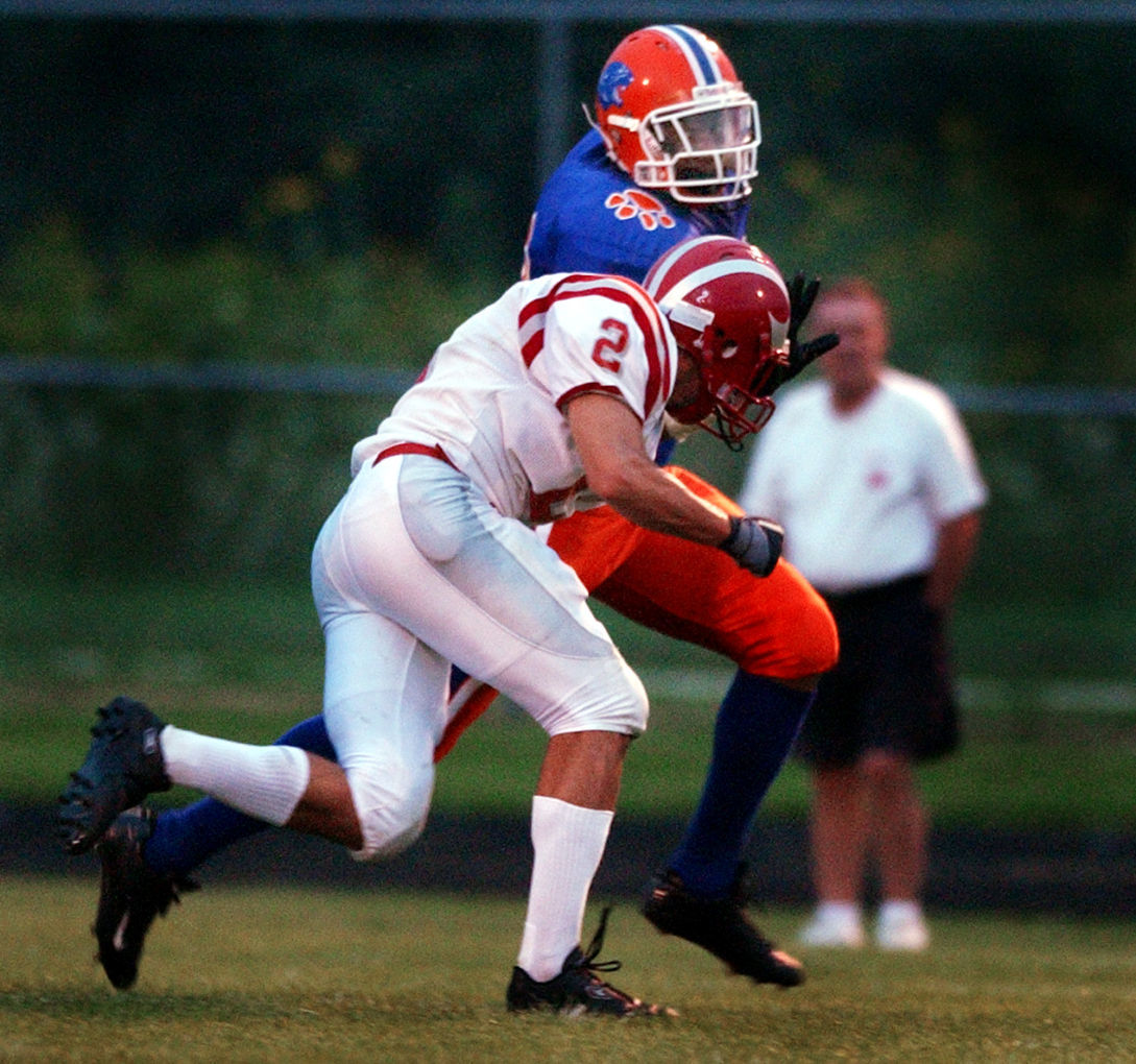 NFL bound athletes collide